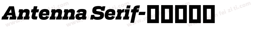Antenna Serif字体转换